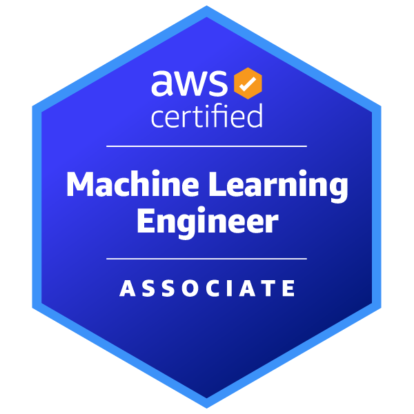 AWS Certified Machine Learning Engineer, Associate (MLA-C01) badge